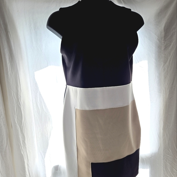 Retro REED Color Block Scuba Dress EUC - Picture 10 of 10